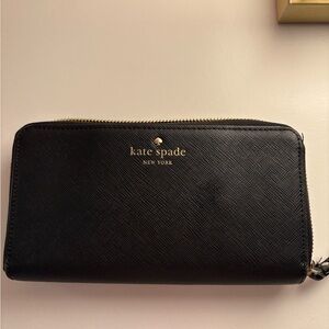 Kate Spade Black Leather Wallet